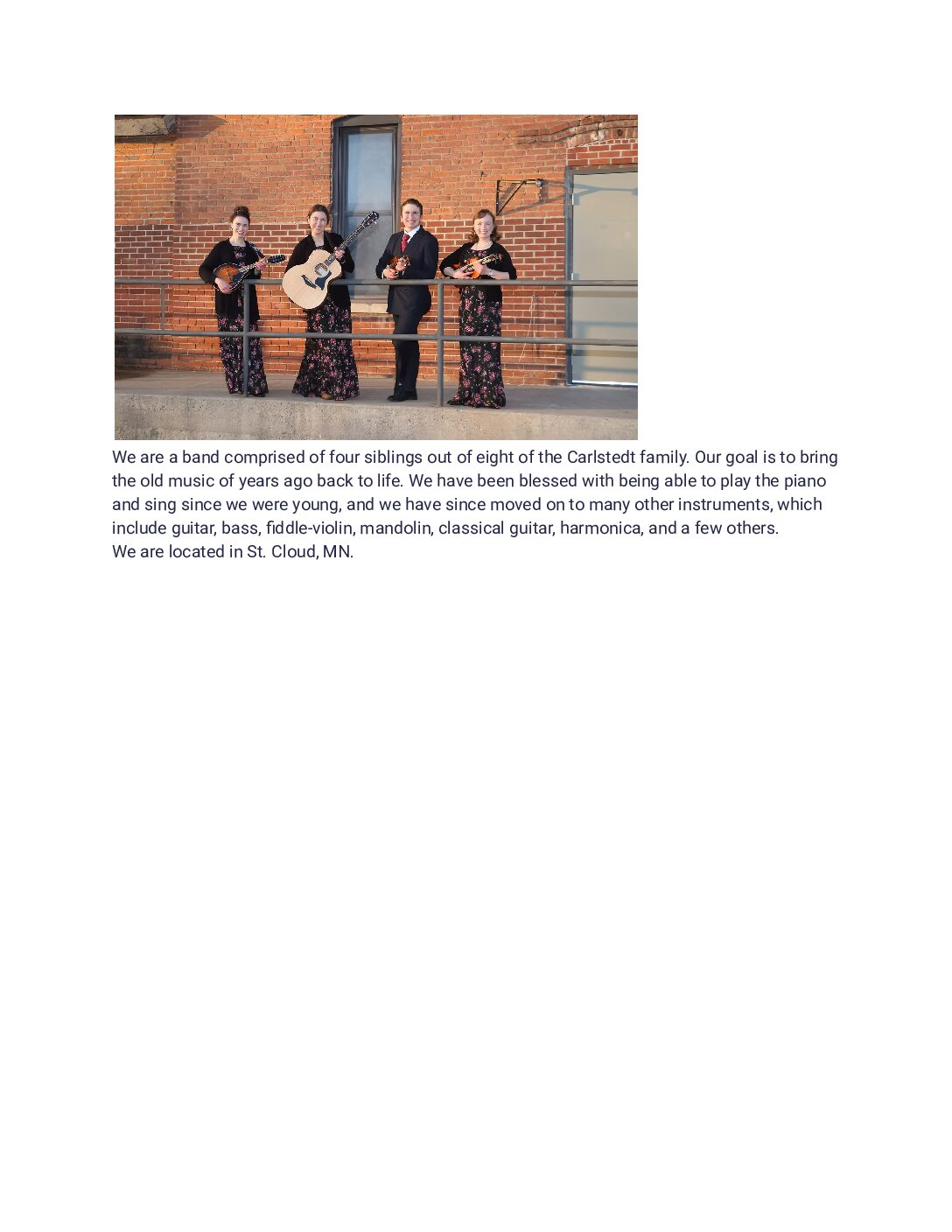 Carlstedt Family Band