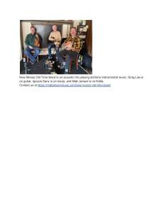 New Money Old Time Band