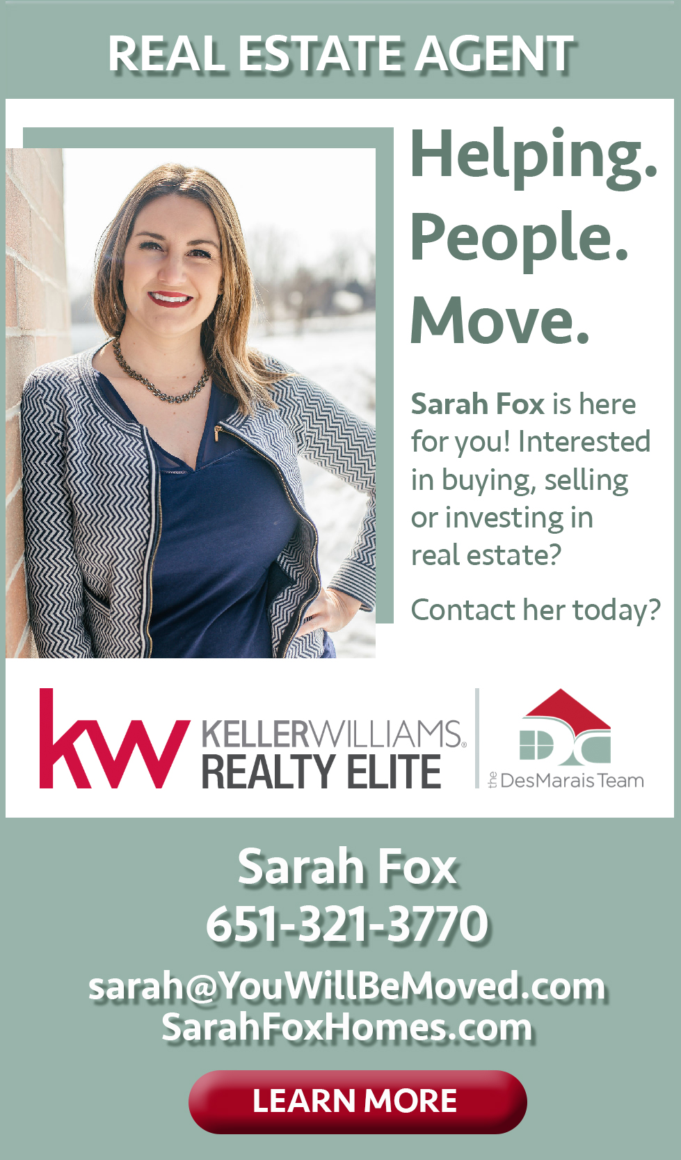 Sarah Fox -  Real Estate Agent